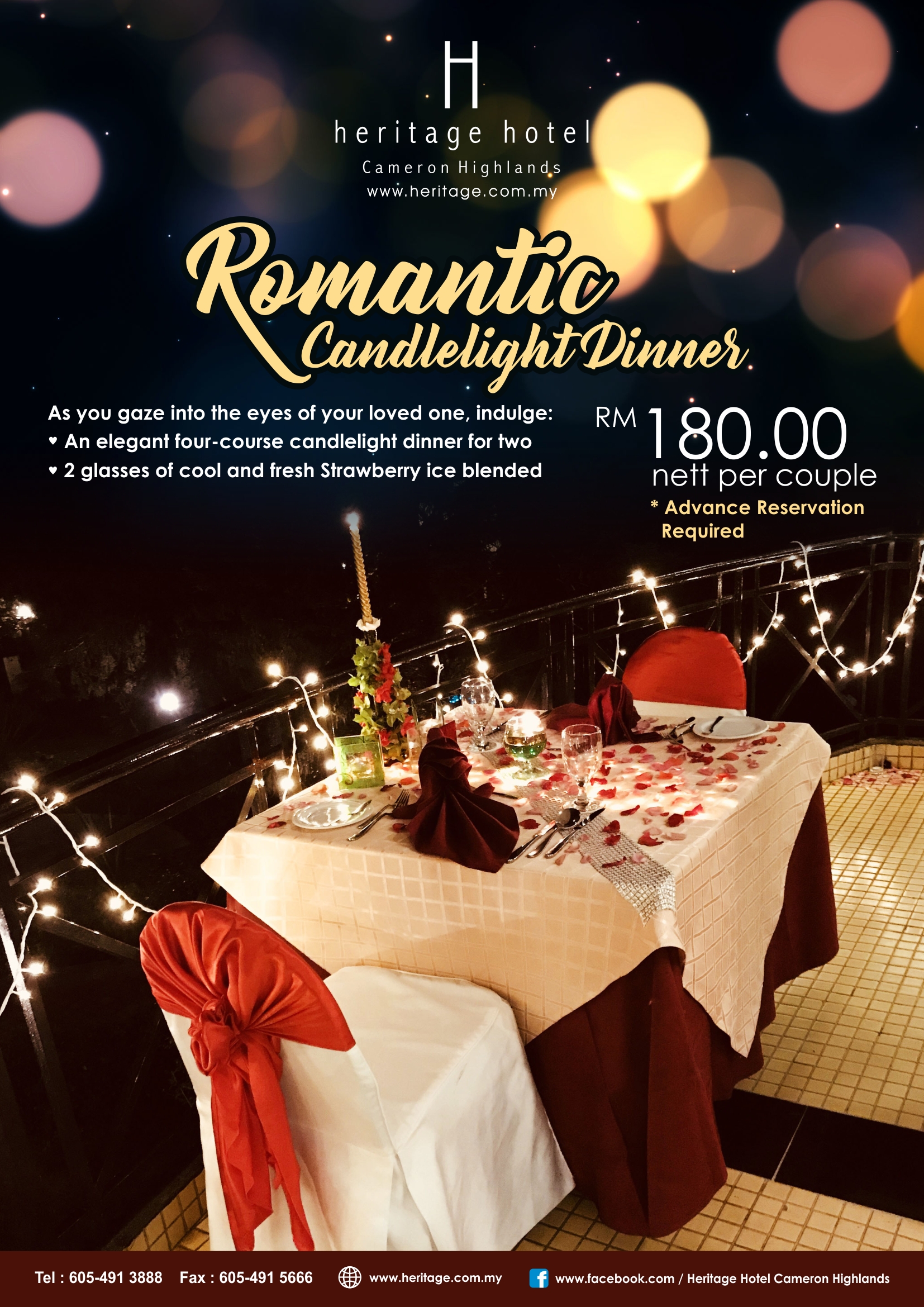 Candle Light Dinner Kl - Gutschein: Candle-Light-Dinner / Event planner